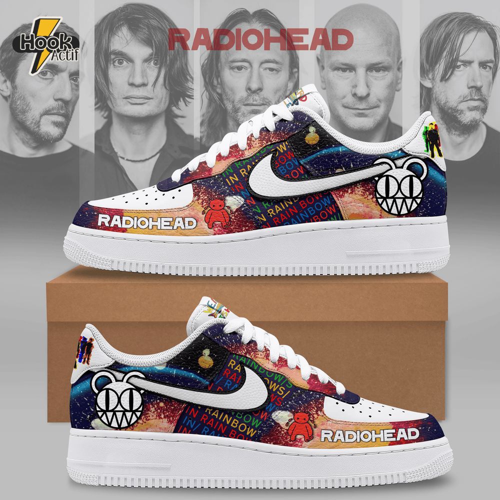 Radiohead Band In Rainbows Limited Edition Nike Air Force 1 Radiohead Band In Rainbows Limited Edition Nike Air Force 1