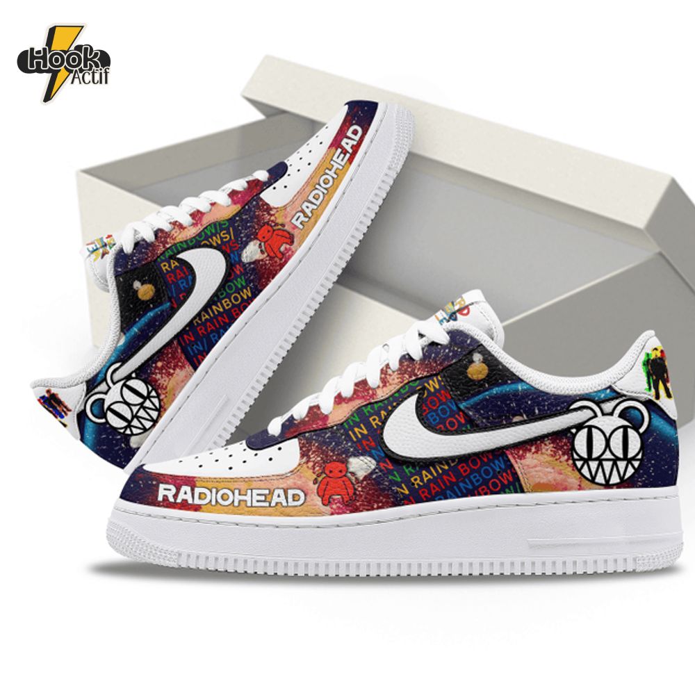 Radiohead Band In Rainbows Limited Edition Nike Air Force 1 Radiohead Band In Rainbows Limited Edition Nike Air Force 1