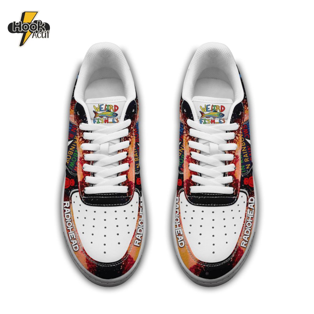 Radiohead Band In Rainbows Limited Edition Nike Air Force 1 Radiohead Band In Rainbows Limited Edition Nike Air Force 1