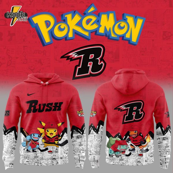 Rapid City Rush x Pokémon New Hoodie