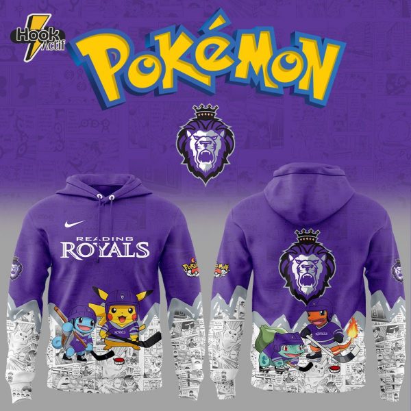 Reading Royals x Pokémon New Combo Hoodie Jogger Cap