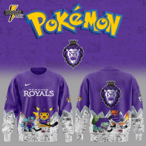 Reading Royals x Pokémon New Combo Sweatshirt Jogger Cap