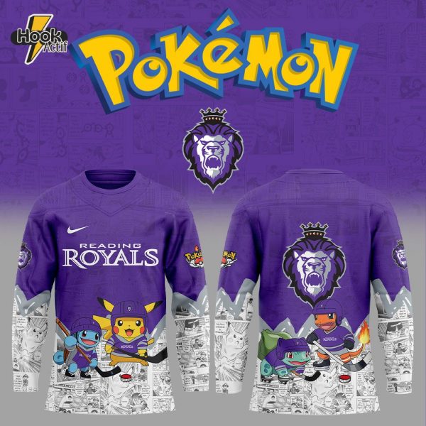 Reading Royals x Pokémon New Hockey Jersey Jogger Cap