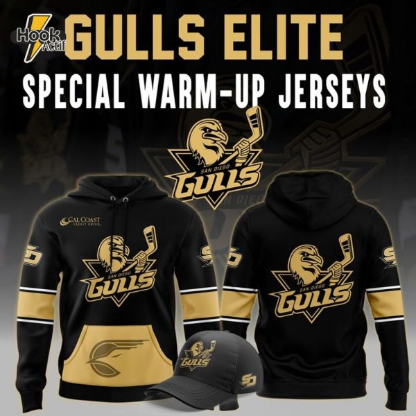 San Diego Gulls Elite Warm-up 2025 Hoodie