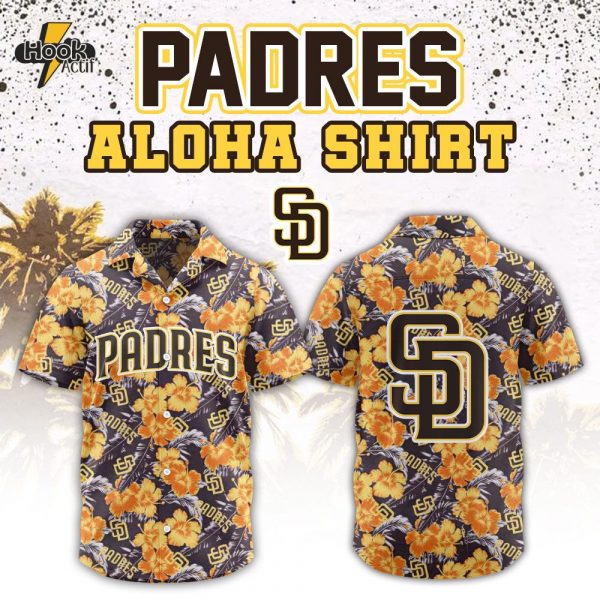 San Diego Padres Aloha 2025 Special Edition Hawaiian Shirt