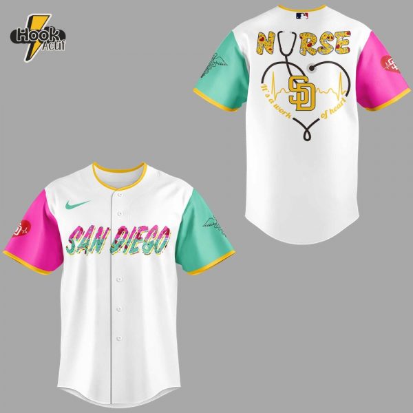 San Diego Padres MLB x Nurses Night 2025 Jersey – Buy Online at HookActif.com
