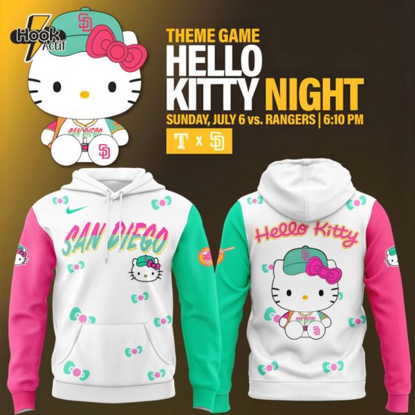 San Diego Padres x Hello Kitty Night New Hoodie