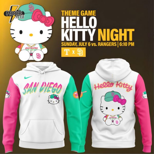 San Diego Padres x Hello Kitty Night New V2 Hoodie