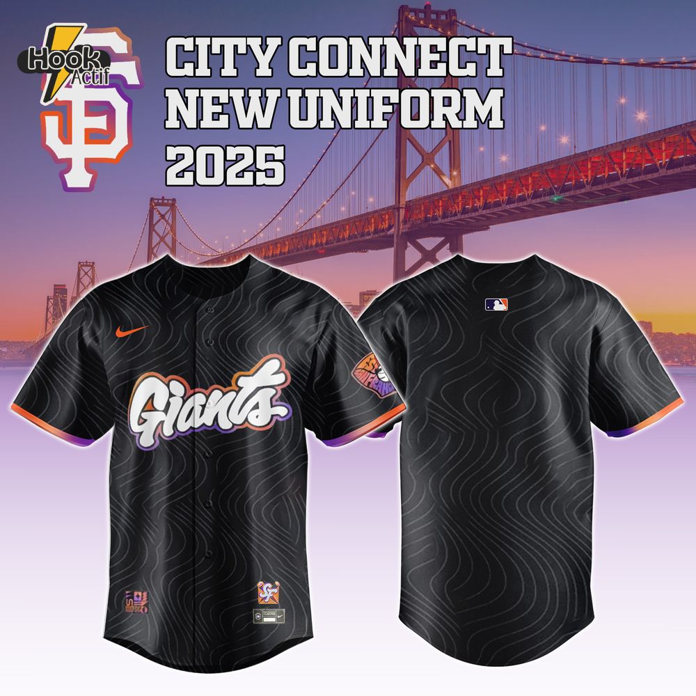 San Francisco Giants 2025 City Connect Baseball Jersey Limited Edition San Francisco Giants 2025 City Connect Baseball Jersey Limited Edition