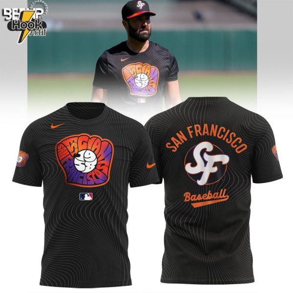 San Francisco Giants Anthracite 2025 City Connect Shirt Limited Edition
