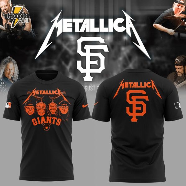 San Francisco Giants MLB x Metallica Night 2025 Shirt