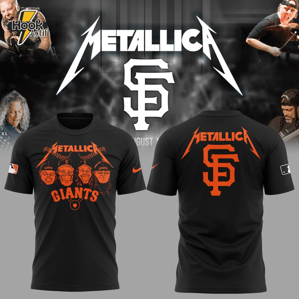 San Francisco Giants MLB x Metallica Night 2025 Shirt San Francisco Giants MLB x Metallica Night 2025 Shirt