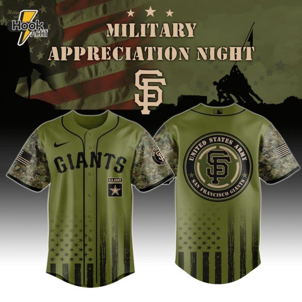 San Francisco Giants MLB x Military Appreciation Night Jersey Cap Editions Limited 2025