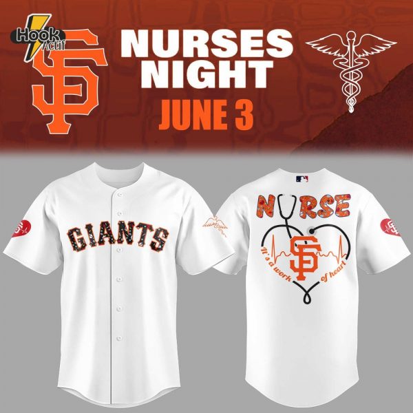 San Francisco Giants MLB x Nurses Night 2025 Jersey
