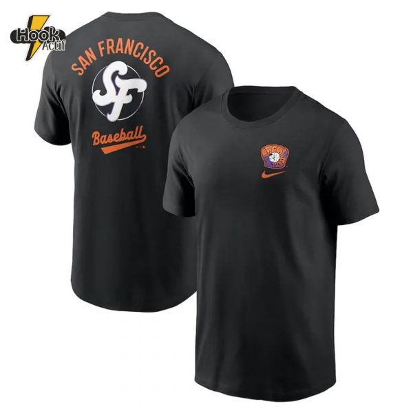 San Francisco Giants Nike Black 2025 City Connect T-Shirt