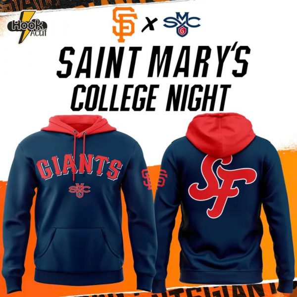 San Francisco Giants Saint Mary's College Night 2025 Hoodie