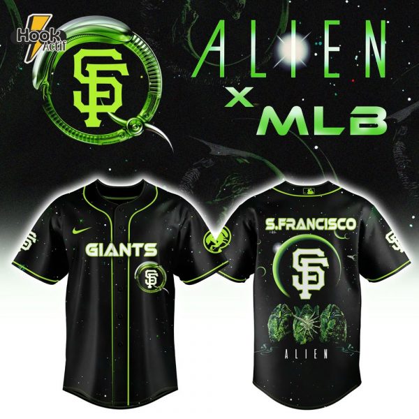 San Francisco Giants x Alien Baseball Jersey