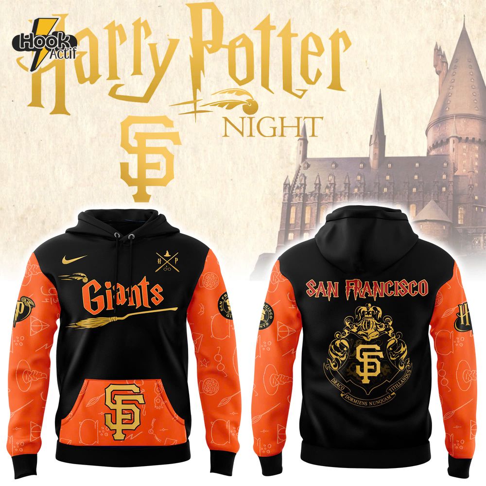 San Francisco Giants x Harry Potter Night Heritage Hoodie Limited Edition San Francisco Giants x Harry Potter Night Heritage Hoodie Limited Edition