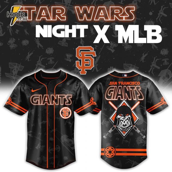 San Francisco Giants x Star Wars Night 2025 Baseball Jersey Limited Edition