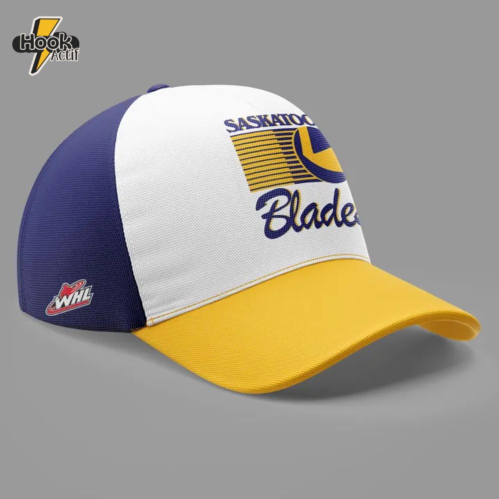 Saskatoon Blades Hockey Club x Retro 2025 Hoodie, Cap Saskatoon Blades Hockey Club x Retro 2025 Hoodie, Cap