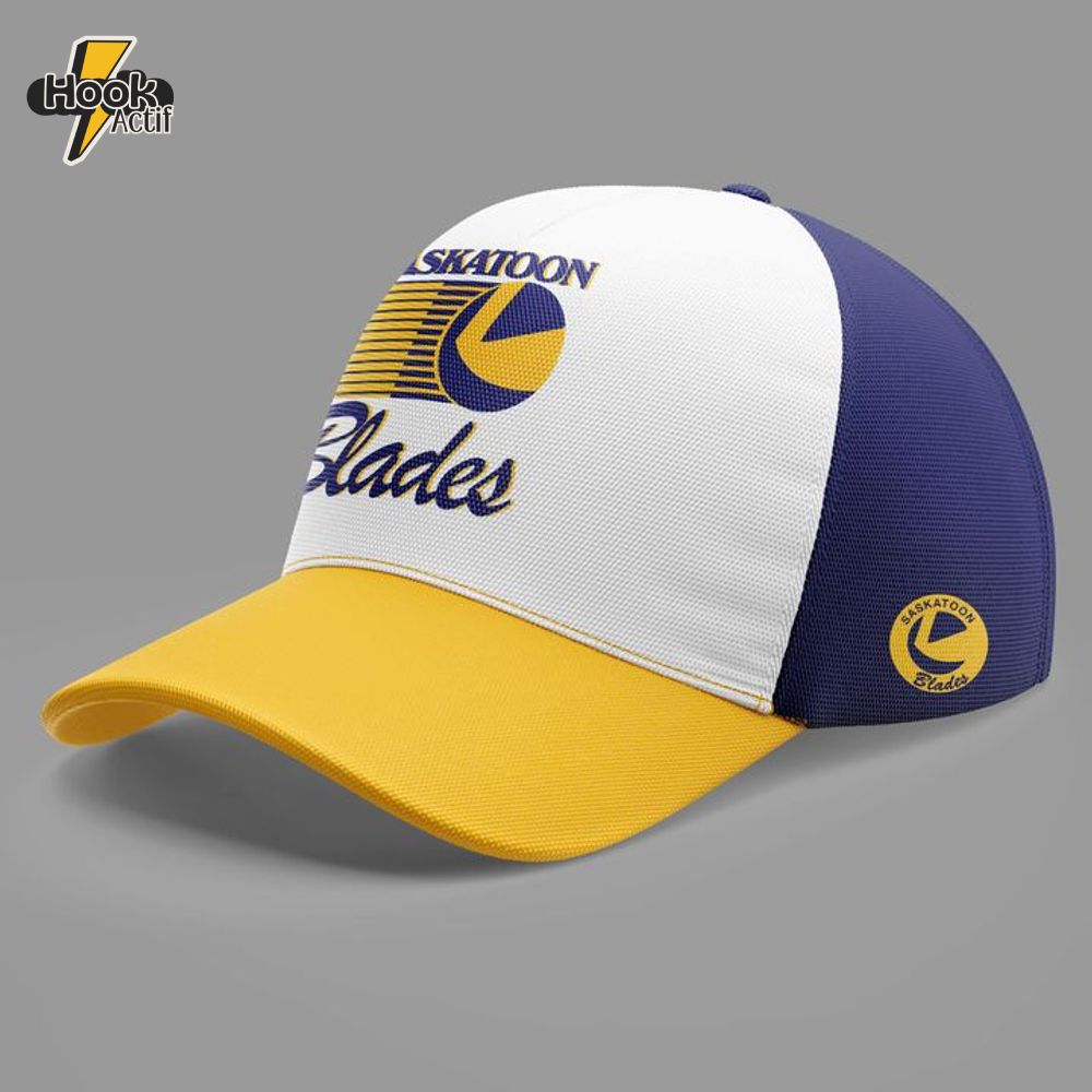 Saskatoon Blades Hockey Club x Retro 2025 Hoodie, Cap Saskatoon Blades Hockey Club x Retro 2025 Hoodie, Cap