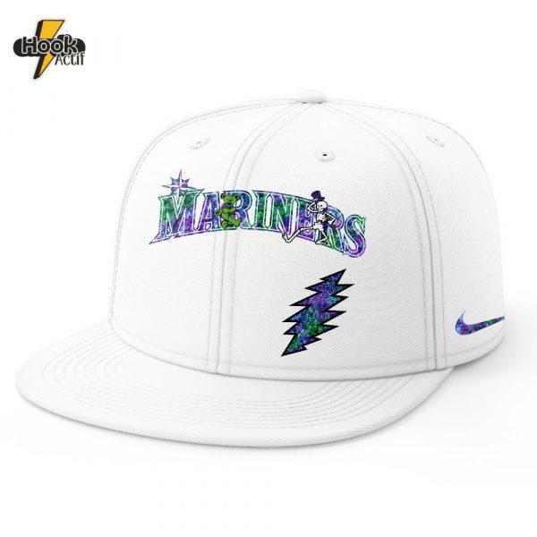 Seattle Mariners MLB x Grateful Dead Night Snapback 2025