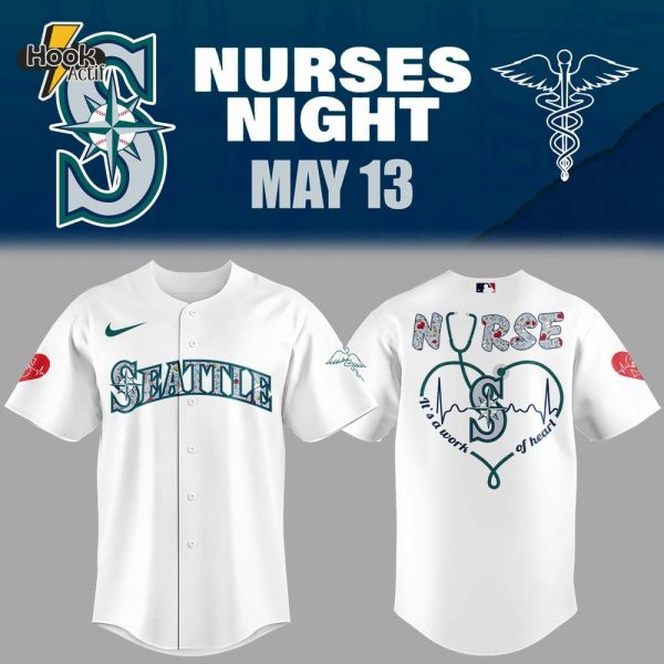 Seattle Mariners MLB x Nurses Night 2025 Jersey
