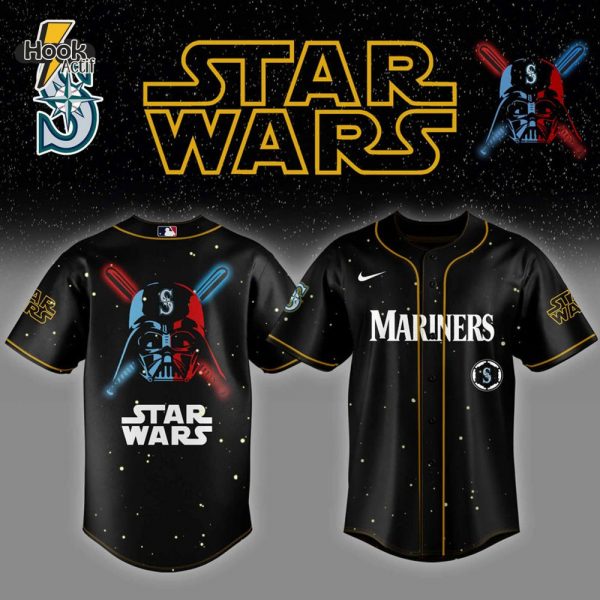 Seattle Mariners MLB x StarWars Combo Baseball Jersey Cap Editions Limited 2025