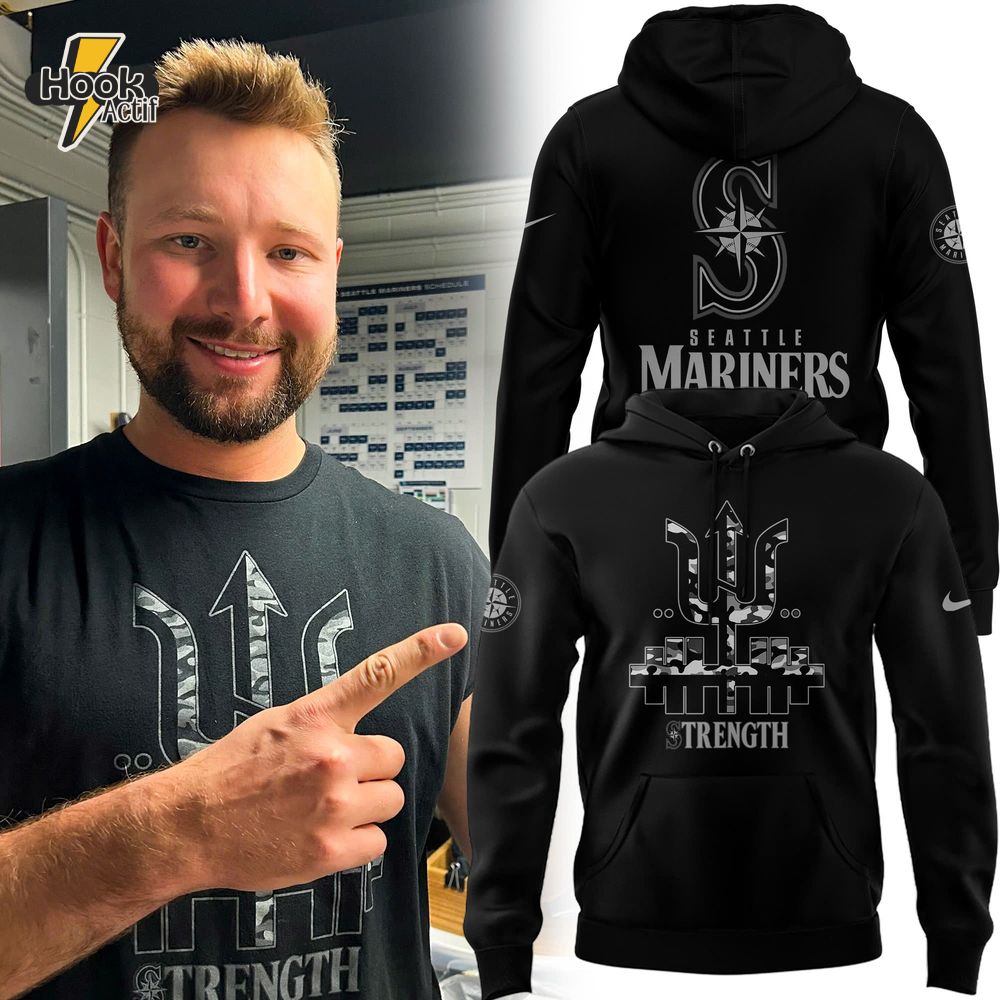 Seattle Mariners Salute to Armed Forces Night Hoodie Seattle Mariners Salute to Armed Forces Night Hoodie
