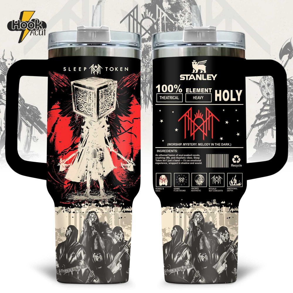 Sleep Token Melody In The Dark Special 40oz Stanley Tumbler Sleep Token Melody In The Dark Special 40oz Stanley Tumbler