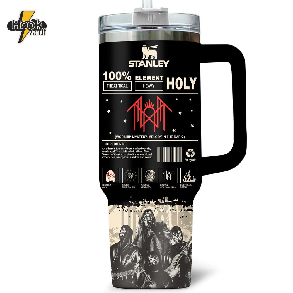 Sleep Token Melody In The Dark Special 40oz Stanley Tumbler Sleep Token Melody In The Dark Special 40oz Stanley Tumbler