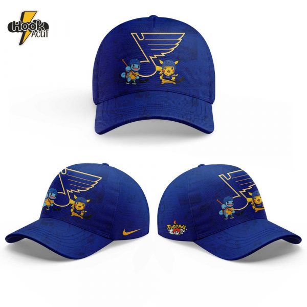 St. Louis Blues x Pokémon New Cap Limited Edition