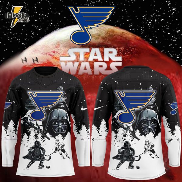 St. Louis Blues x Star Wars Hockey Jersey Limited Edition