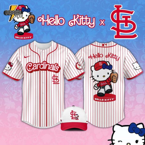 St. Louis Cardinals MLB x Hello Kitty Night Jersey 2025