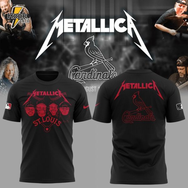 St. Louis Cardinals MLB x Metallica Night 2025 Shirt