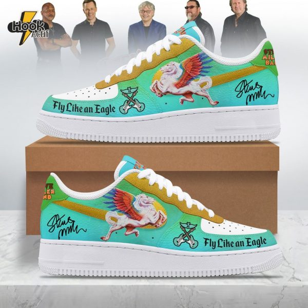 Steve Miller Band Fly Like an Eagle Limited Edition Air Force 1 Sneakers