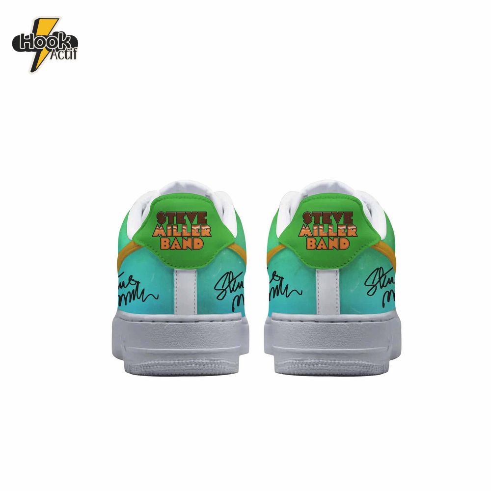 Steve Miller Band Fly Like an Eagle Limited Edition Air Force 1 Sneakers Steve Miller Band Fly Like an Eagle Limited Edition Air Force 1 Sneakers