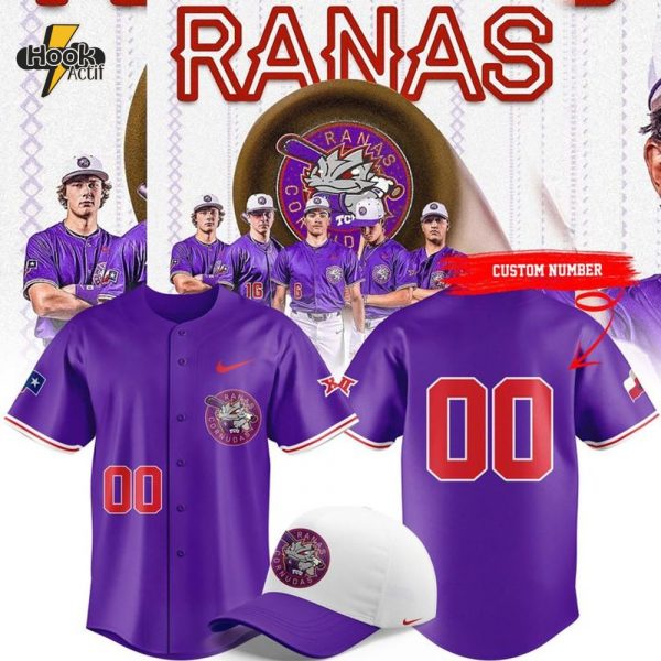 TCU Horned Frogs Special 2025 Ranas Cornudas Baseball Jersey
