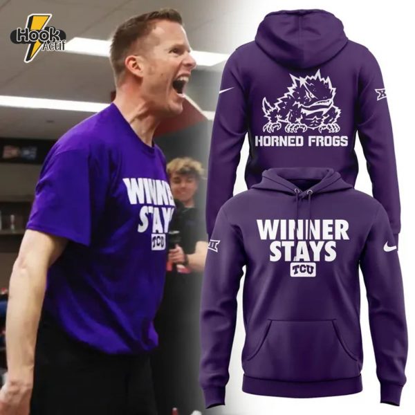 TCU Horned Frogs Special Winner Stays TCU Hoodie