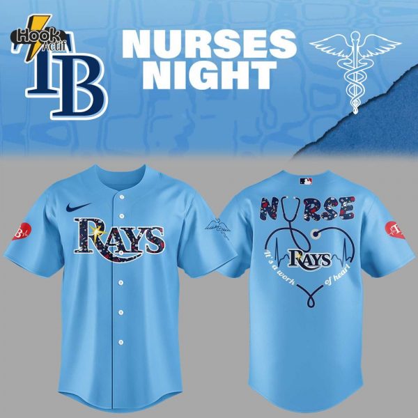 Tampa Bay Rays MLB x Nurses Night 2025 Jersey