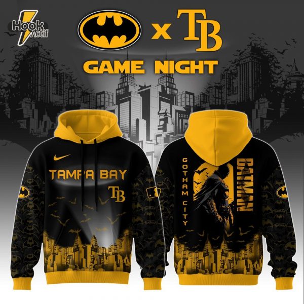 Tampa Bay Rays x DC Batman Game Night Special Baseball Jersey