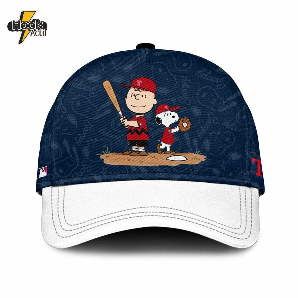 Texas Rangers MLB 75th Anniversary of Peanuts Snoopy Special Edition Combo Baseball Jersey Cap 2025 Texas Rangers MLB 75th Anniversary of Peanuts Snoopy Special Edition Combo Baseball Jersey Cap 2025