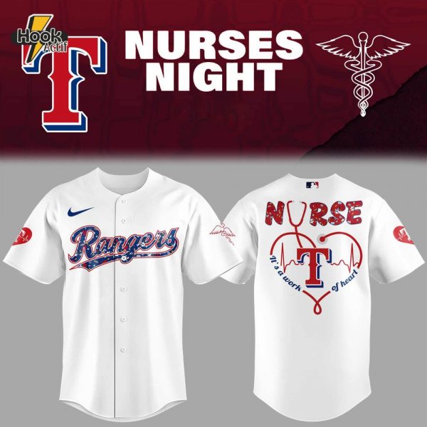 Texas Rangers MLB x Nurses Night 2025 Jersey