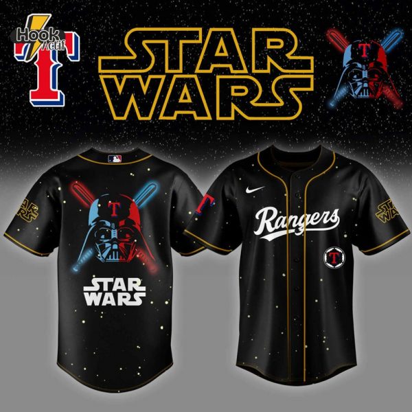 Texas Rangers MLB x StarWars Combo Baseball Jersey Cap Editions Limited 2025