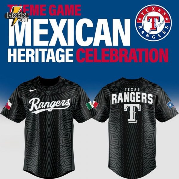 Texas Rangers x Mexican Heritage Celebration Limited Edition Jersey