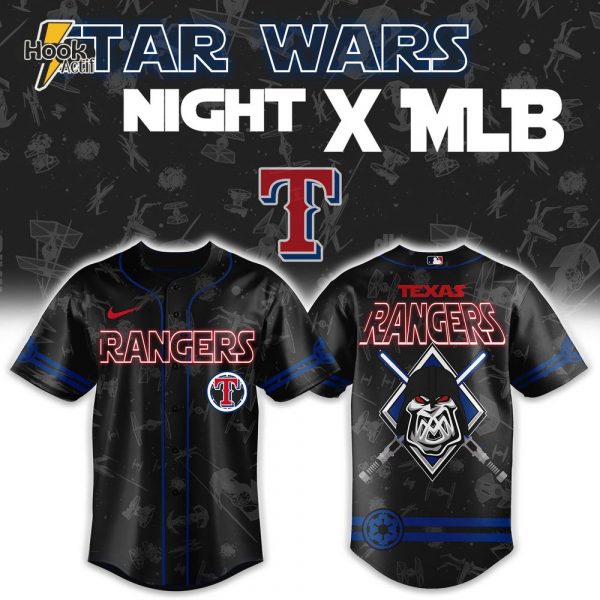 Texas Rangers x Star Wars Night 2025 Baseball Jersey Limited Edition