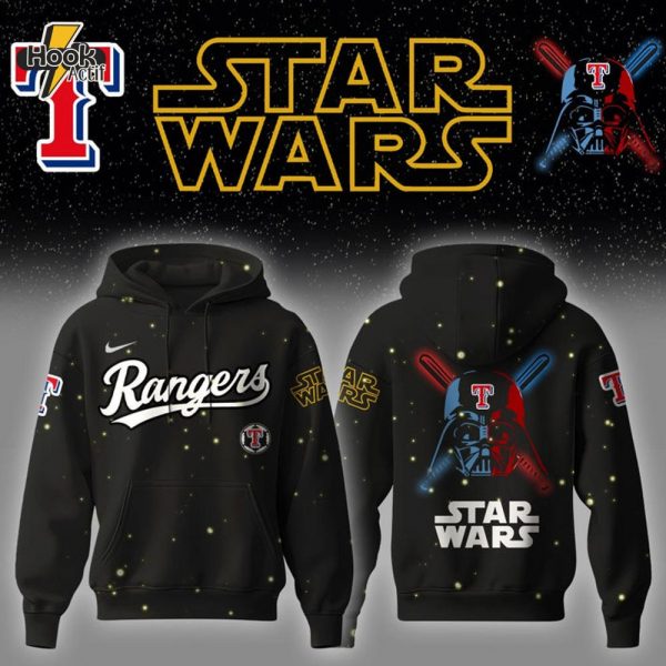 Texas Rangers x Stars Wars Night Combo Hoodie Jogger Cap Editions Limited