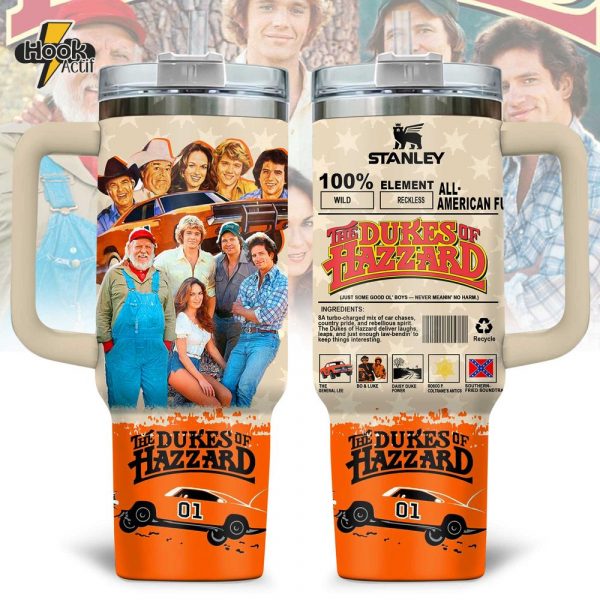 The Dukes of Hazzard All-American Fun Stanley Tumbler