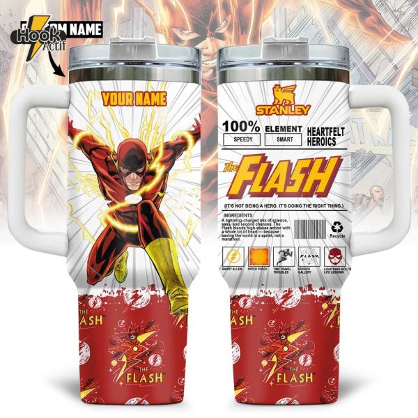 The Flash DC Comics Heartfelt Heroics 40oz Stanley Tumbler