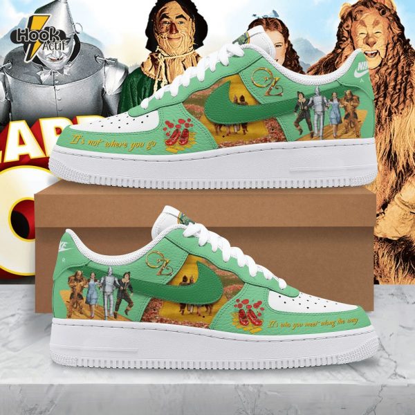 The Wizard of Oz It's Not Where You Go Nike Air Force 1